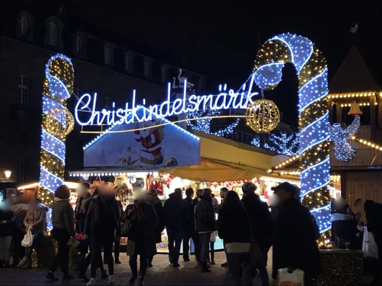 Christmas market in Strasbourg, Alsace