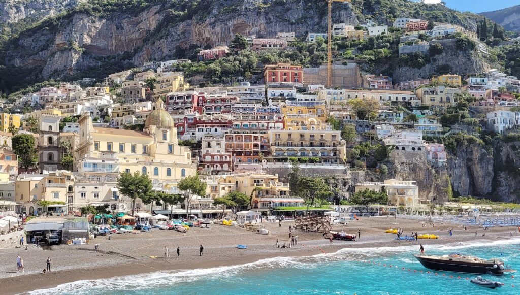 Positano, Italy: one of the best countries to visit for food and coastline