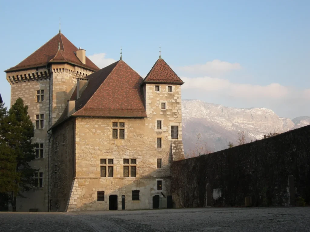 The Château d'Annecy museum above the old town