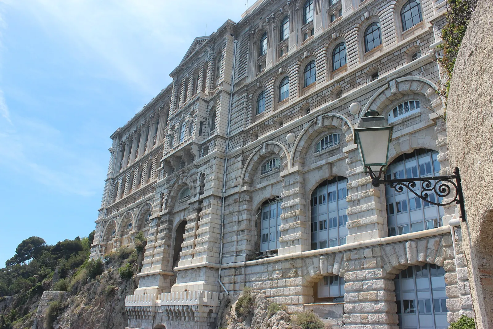Monaco day trip from Nice: the Oceanographic Museum on its cliff
