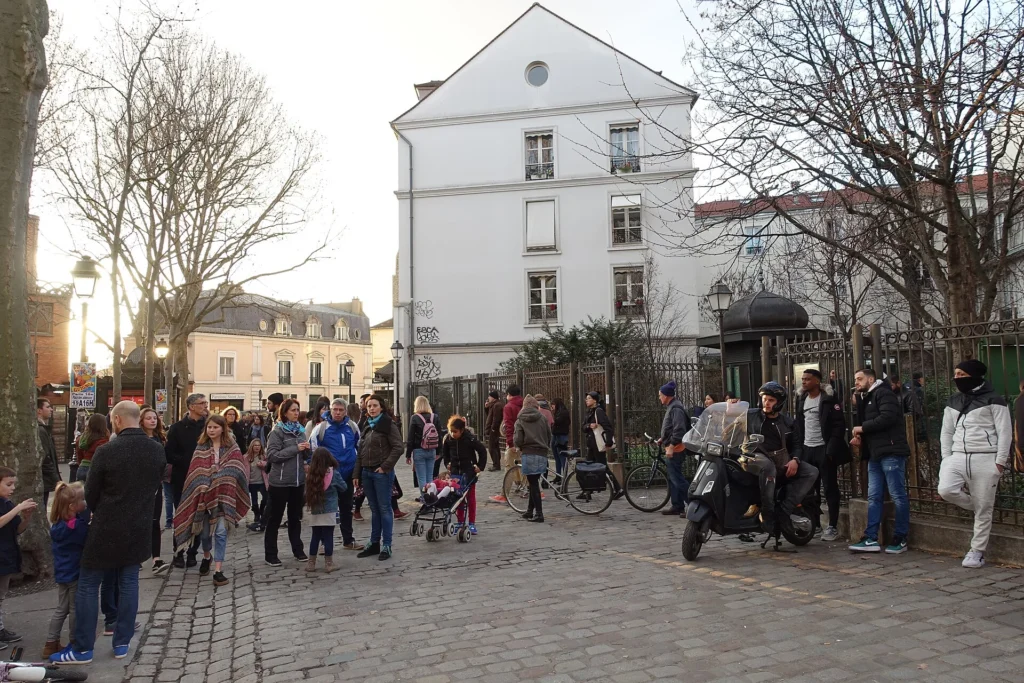 Place des Abbesses in Montmartre, Paris
