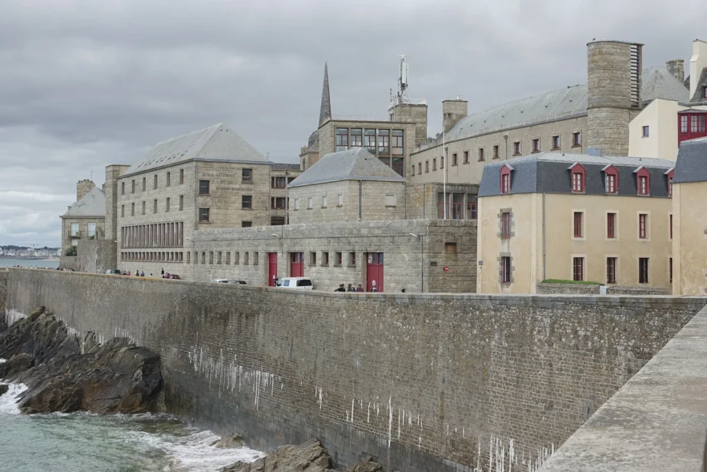 The granite ramparts and old town of Saint-Malo